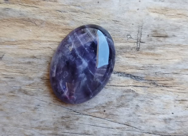 Cabochon ametist, 30x22 mm