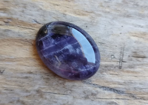 Cabochon ametist, 30x22 mm