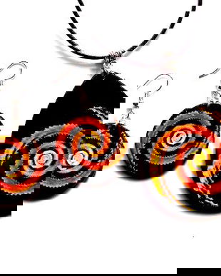 set bijuterii lemn 45953