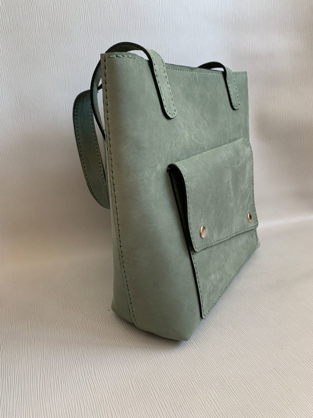 Geantă piele tote