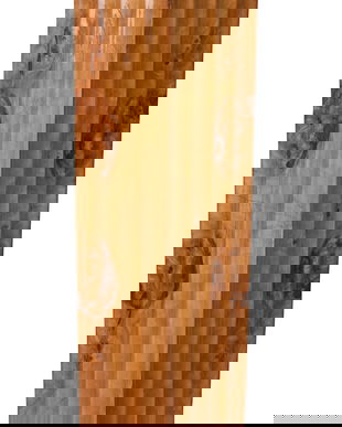 Piedestal Art Deco din lemn masiv furniruit