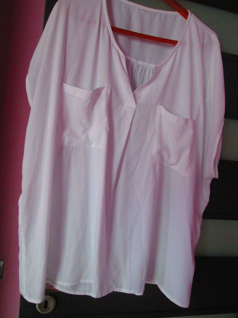 bluza alba de vara  dame XXXL