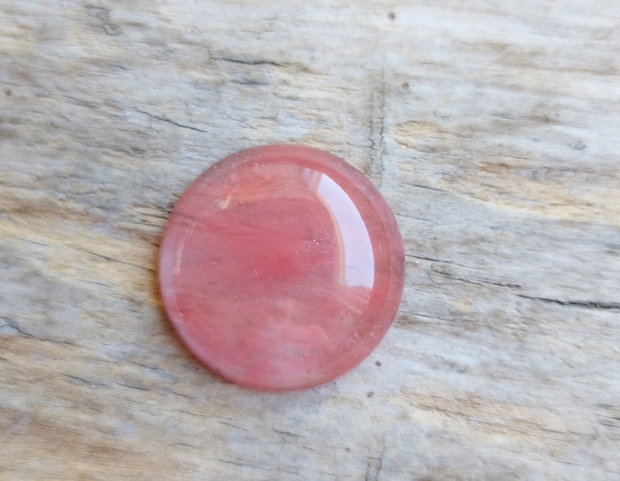 Cabochon Cuart cherry, 25 mm
