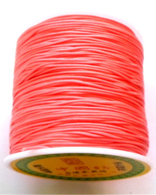 Snur nylon roz bombon