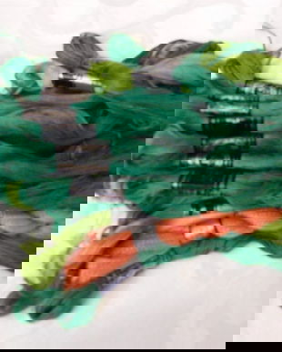 Ata mouline  verde18 sculuri