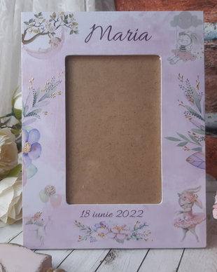 Rama foto personalizata - tema iepuras