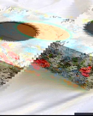 Cutie pt servetele de hartie cu maci 46505