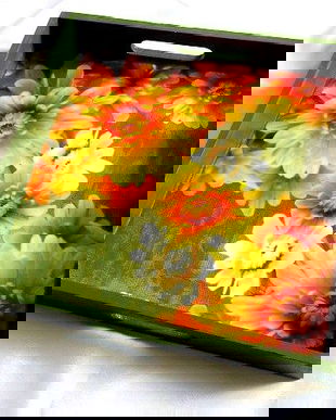 tava lemn decorata 46205