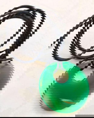 Pandantiv unisex agata verde