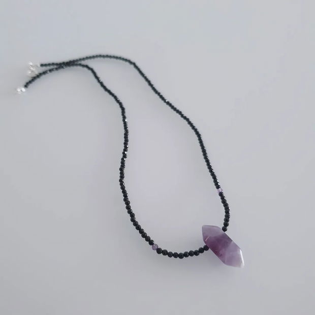 Colier spinel si ametist | Free Spirit |