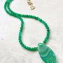 Colier onix verde