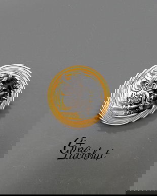 Brosa reciclata din capsule de cafea cu bufnita