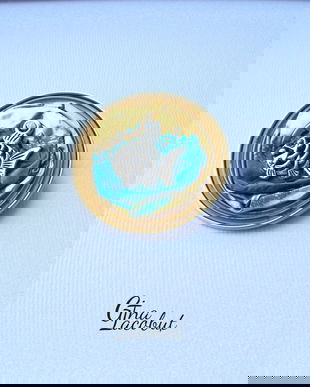 Brosa reciclata din capsule de cafea cu pestisor