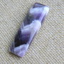 Caboson ametist chevron (F45-1)