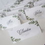 Place card - Greenery