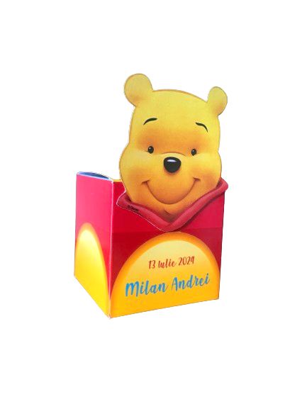 Cutii marturii sau dulciuri Winnie the pooh