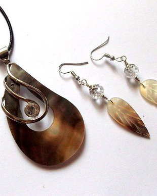 Set cu sidef si cristale 46670