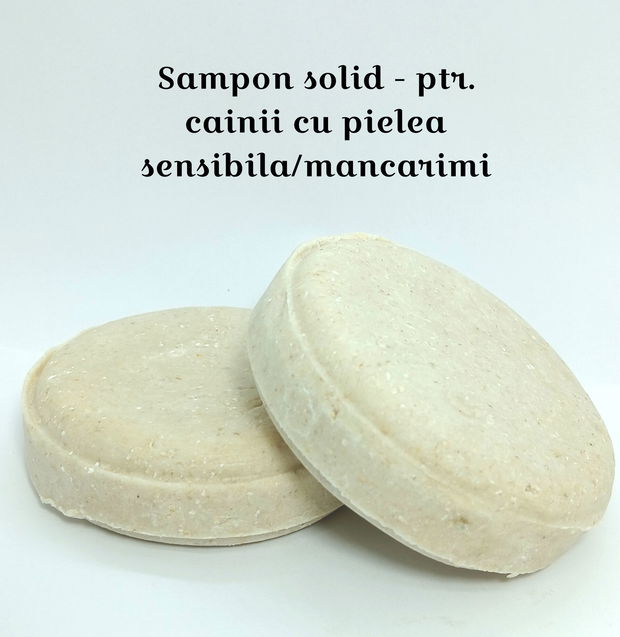 Sampon solid - ptr. cainii cu pielea sensibila/mancarimi