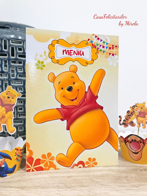 Cutii marturii sau dulciuri Winnie the pooh