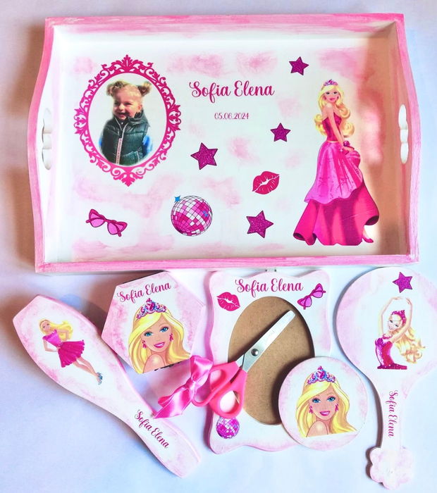 Set moț fetițe Barbie