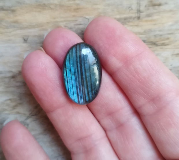 Cabochon labradorit, 25x16x6 mm