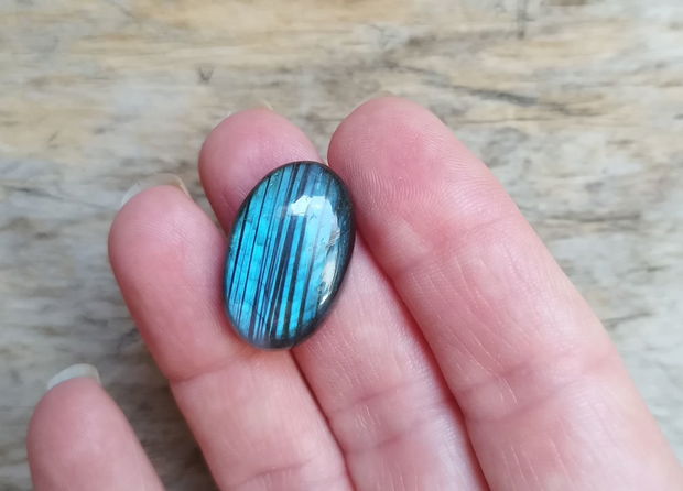 Cabochon labradorit, 25x16x6 mm