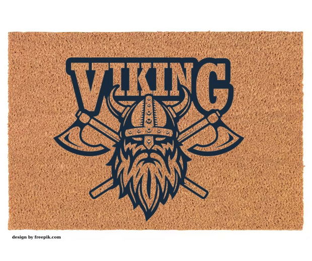 Covor intrare model stil viking