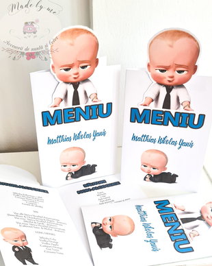 Meniu botez Baby Boss