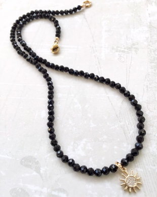 Colier CHOKER Spinel