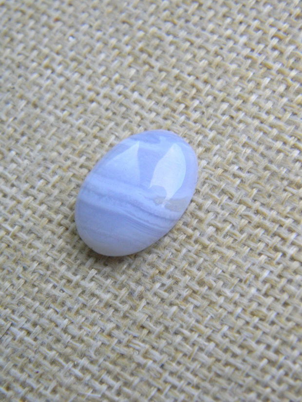 Caboson blue lace agate (F46-2)