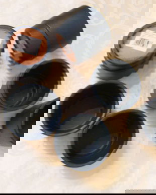 Set 6 cani/vin tuica