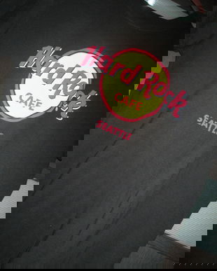 tricou bumbac Hard Rock Seattle M