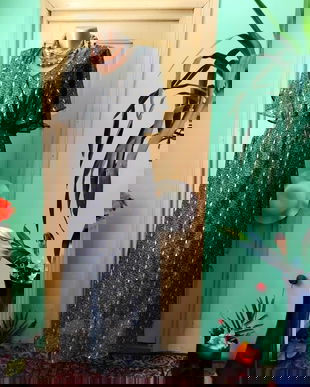 Rochie vaporoasa, semitransparenta