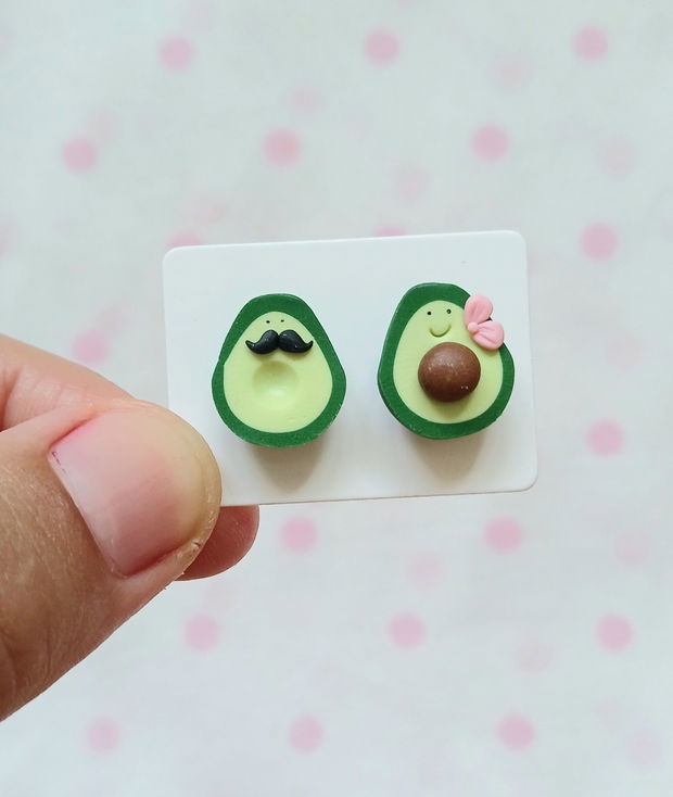 Cercei avocado