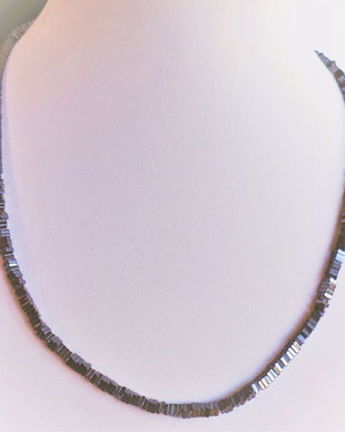 Colier din hematit/colier unisex/colier barbatesc/colier dama/colier talisman
