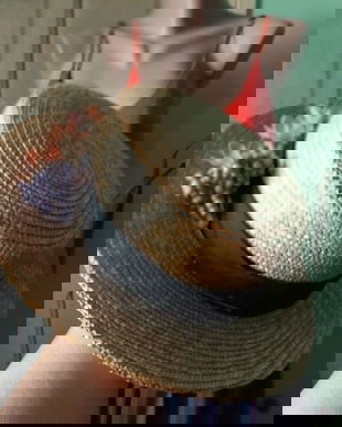 Canotiera din pai natural