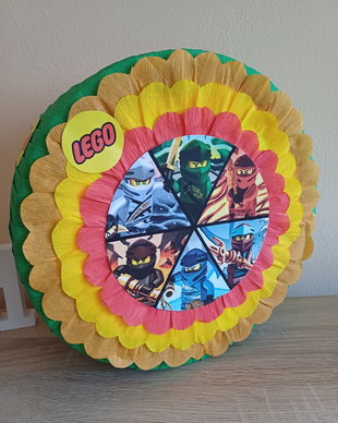 Piñata pinata Lego Ninjago