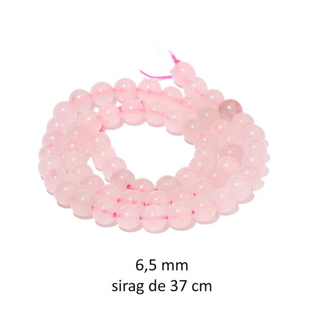 Sirag margele Quartz 6,5 mm, CD-269