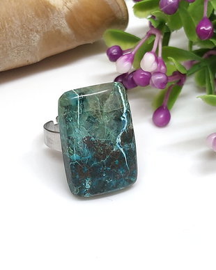 Inel chrysocolla