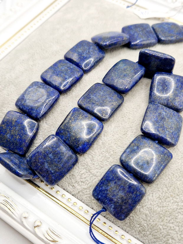 Lapis Lazuli patrat 20mm - 1 buc