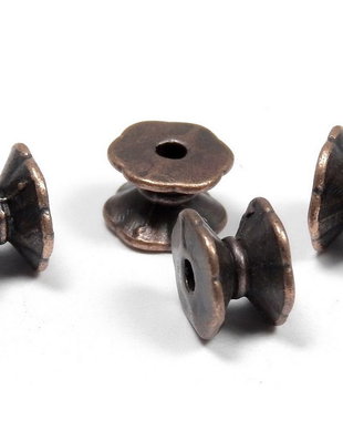 Distantier metalic, cupru, 5x7 mm