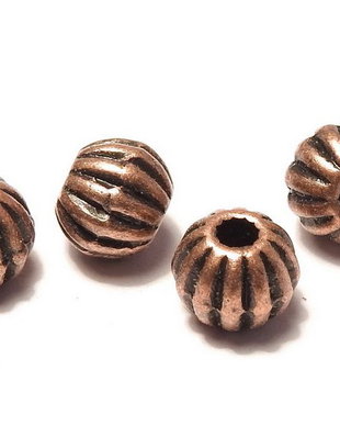 Distantier metalic, cupru, 6 mm