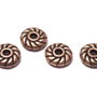 Distantier metalic, cupru, 6x2 mm