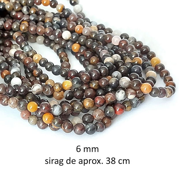 Sirag Jasper Brecciat 6 mm