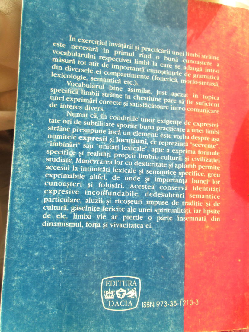 2001 Dictionar de expresii in franceza moderna