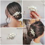 Pieptan mireasa floral