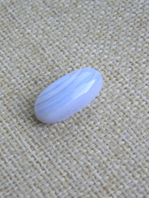 Caboson blue lace agate (F46-2)