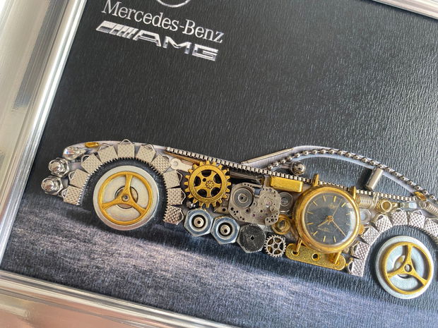 Mercedes Benz Cod M 652・Decoratiune birou・Decor Vintage・Tablouri pentru sufragerie・Tablouri decorative