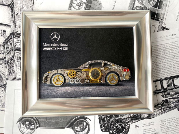 Mercedes Benz Cod M 652・Decoratiune birou・Decor Vintage・Tablouri pentru sufragerie・Tablouri decorative