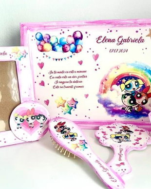 Set moț fetițe Powerpuffgirl